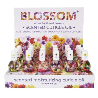 Blossom Floral Scented Cuticle Oil, 0.42oz, Full set of 6 kinds (3 pcs each kind) OK1207